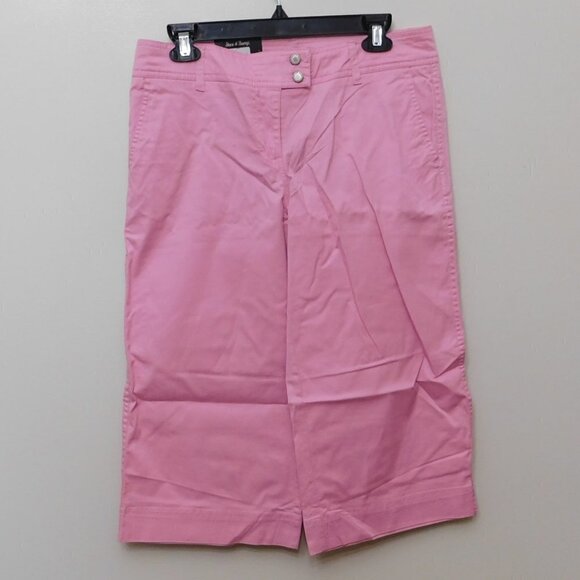 Steve & Barry's Pink Low Rise Stretch Capri Pants - Picture 1 of 2